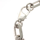 LOUIS VUITTON Collier LV Edge GM Necklace metal Silver tone MP3000 Auth 116084SAM-5