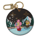 LOUIS VUITTON Monogram Vivienne Key Holder Illustre Charm M82633 Auth 116097-2