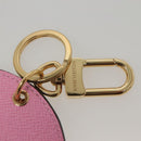 LOUIS VUITTON Monogram Vivienne Key Holder Illustre Charm M82633 Auth 116097-5
