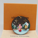 LOUIS VUITTON Monogram Vivienne Key Holder Illustre Charm M82633 Auth 116097-8