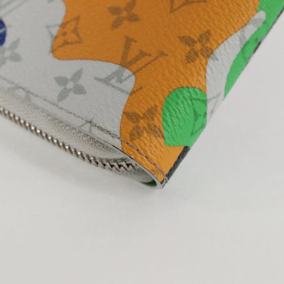 LOUIS VUITTON Monogram LV Portrait Zippy Vertical Wallet M82590 LV Auth 116099AM