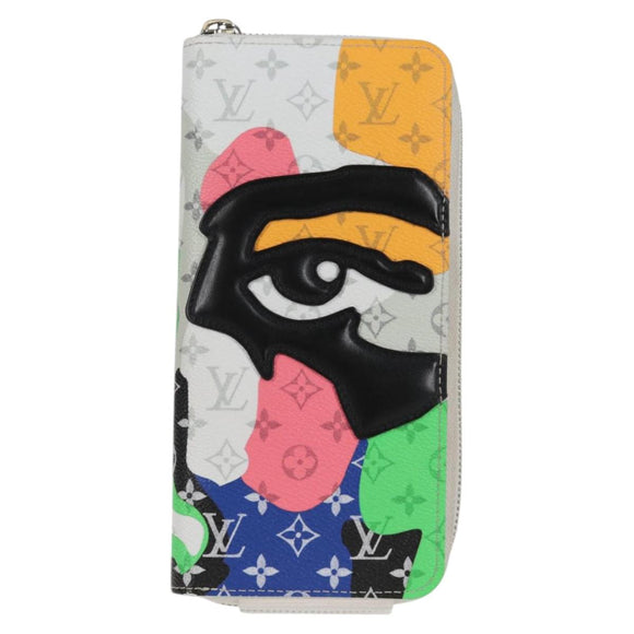 LOUIS VUITTON Monogram LV Portrait Zippy Vertical Wallet M82590 LV Auth 116099SM