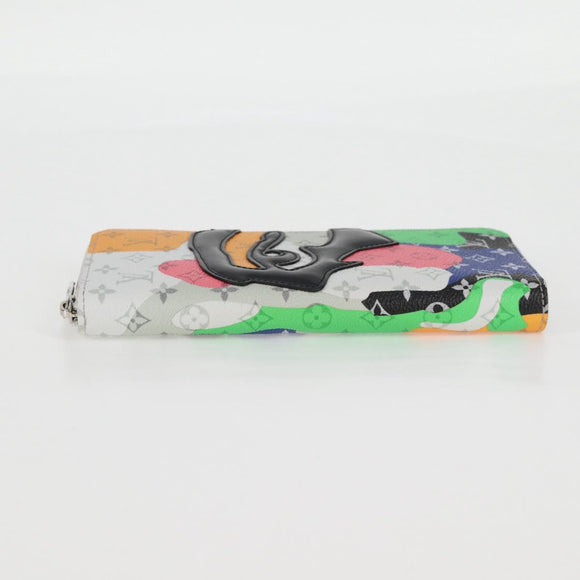 LOUIS VUITTON Monogram LV Portrait Zippy Vertical Wallet M82590 LV Auth 116099AM