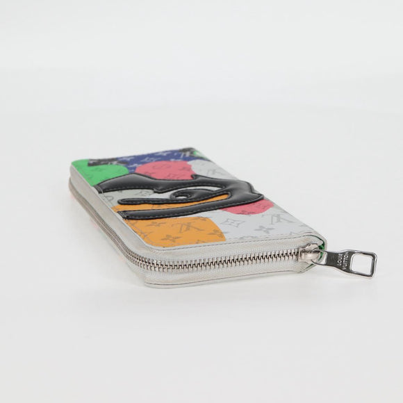 LOUIS VUITTON Monogram LV Portrait Zippy Vertical Wallet M82590 LV Auth 116099AM