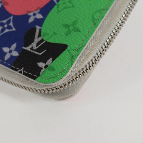 LOUIS VUITTON Monogram LV Portrait Zippy Vertical Wallet M82590 LV Auth 116099SM