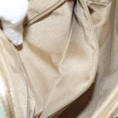 GUCCI GG Canvas Hand Bag Light Blue Gold 000 0852 Auth 116100-20