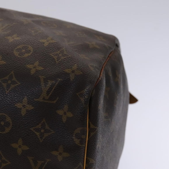 LOUIS VUITTON Monogram Keepall 55 Boston Bag M41424 LV Auth 116104