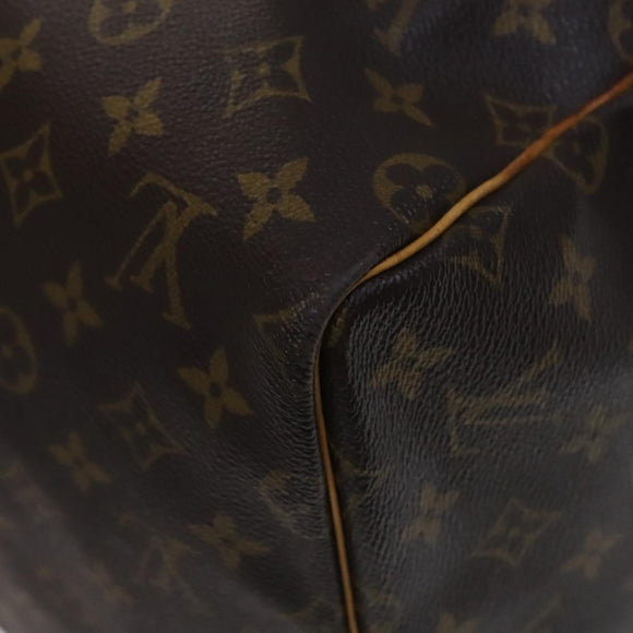LOUIS VUITTON Monogram Keepall 55 Boston Bag M41424 LV Auth 116104