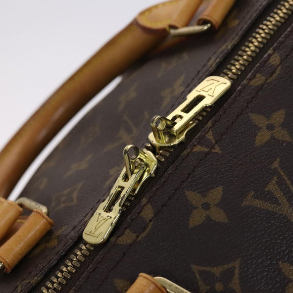 LOUIS VUITTON Monogram Keepall 55 Boston Bag M41424 LV Auth 116104
