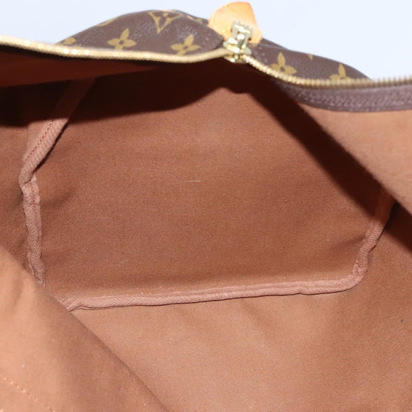 LOUIS VUITTON Monogram Keepall 55 Boston Bag M41424 LV Auth 116104