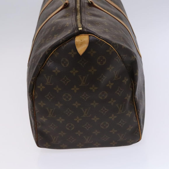 LOUIS VUITTON Monogram Keepall 55 Boston Bag M41424 LV Auth 116104