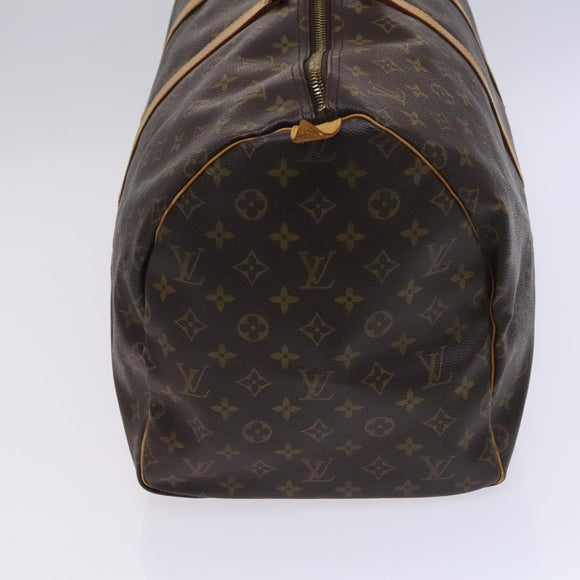 LOUIS VUITTON Monogram Keepall 55 Boston Bag M41424 LV Auth 116104