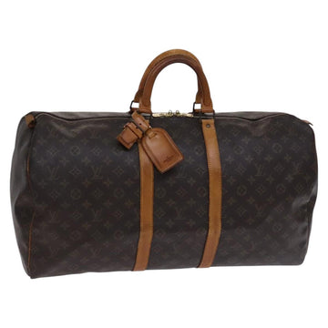 LOUIS VUITTON Monogram Keepall 60 Boston Bag M41422 LV Auth 116106