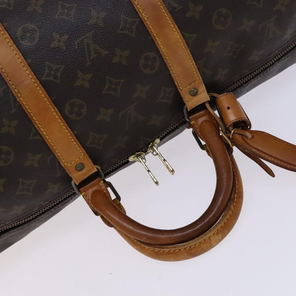 LOUIS VUITTON Monogram Keepall 60 Boston Bag M41422 LV Auth 116106