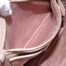 Miu Miu Matelasse Hand Bag Leather 2way Beige Gold Auth 116116-22