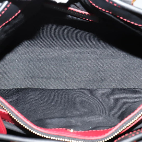 BURBERRY Nova Check Hand Bag Canvas 2way Beige Auth 116123V