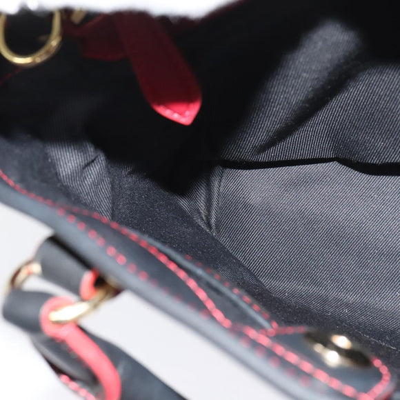 BURBERRY Nova Check Hand Bag Canvas 2way Beige Auth 116123V