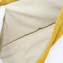 Miu Miu Shoulder Bag Suede Leather Yellow Auth 116150-23