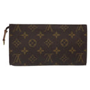 LOUIS VUITTON Monogram Bucket GM Pouch Accessory Pouch LV Auth 116158-2