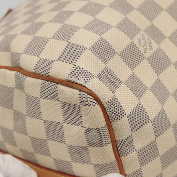 LOUIS VUITTON Damier Azur Speedy Bandouliere 30 Hand Bag 2way N41052 Auth 116159