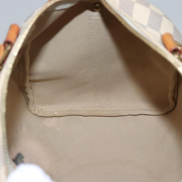 LOUIS VUITTON Damier Azur Speedy Bandouliere 30 Hand Bag 2way N41052 Auth 116159