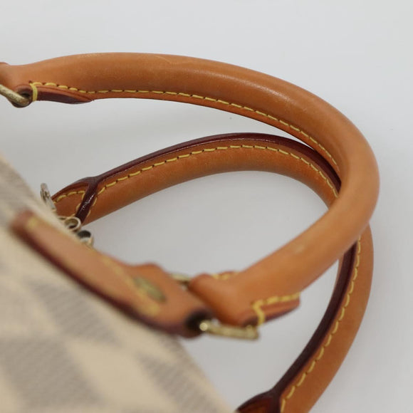 LOUIS VUITTON Damier Azur Speedy Bandouliere 30 Hand Bag 2way N41052 Auth 116159