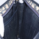 Christian Dior Trotter Canvas Shoulder Bag Navy Auth 116165-19