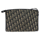Christian Dior Trotter Canvas Shoulder Bag Navy Auth 116165-2