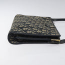 Christian Dior Trotter Canvas Shoulder Bag Navy Auth 116165-3