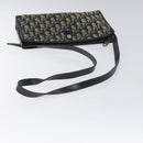 Christian Dior Trotter Canvas Shoulder Bag Navy Auth 116165-7