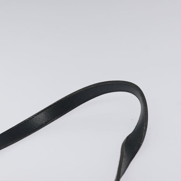 Christian Dior Trotter Canvas Shoulder Bag Navy Auth 116165