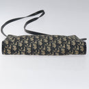 Christian Dior Trotter Canvas Shoulder Bag Navy Auth 116165-5