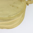 LOEWE Anagram Shoulder Bag Leather Gold Tone Auth 116175-16