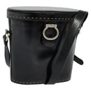 CELINE Shoulder Bag Patent leather Black Auth 116182-1