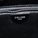 CELINE Shoulder Bag Patent leather Black Auth 116182-19