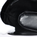 CELINE Shoulder Bag Patent leather Black Auth 116182-21