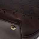 GUCCI GG Canvas Guccissima Hand Bag Gold Brown 145994 Auth 116184-15