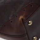 GUCCI GG Canvas Guccissima Hand Bag Gold Brown 145994 Auth 116184-16