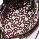 GUCCI GG Canvas Guccissima Hand Bag Gold Brown 145994 Auth 116184-11