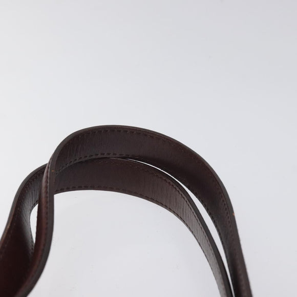 GUCCI GG Canvas Guccissima Hand Bag Gold Brown 145994 Auth 116184