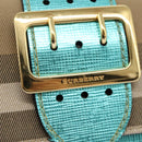 BURBERRY Nova Check Shoulder Bag Canvas 2way Beige Auth 116187-18