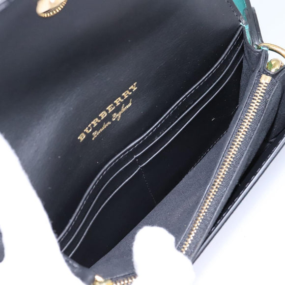 BURBERRY Nova Check Shoulder Bag Canvas 2way Beige Auth 116187