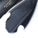 BURBERRY Nova Check Shoulder Bag Canvas 2way Beige Auth 116187-21