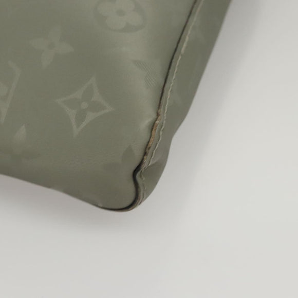 LOUIS VUITTON Monogram Titanium Messenger PM Bag Gray M43889 LV Auth 116190