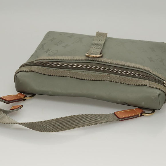 LOUIS VUITTON Monogram Titanium Messenger PM Bag Gray M43889 LV Auth 116190