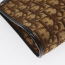 Christian Dior Trotter Canvas Shoulder Bag Brown Auth 116199-14