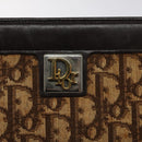 Christian Dior Trotter Canvas Shoulder Bag Brown Auth 116199-17