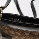 Christian Dior Trotter Canvas Shoulder Bag Brown Auth 116199-10