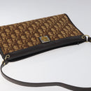 Christian Dior Trotter Canvas Shoulder Bag Brown Auth 116199-6