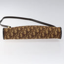 Christian Dior Trotter Canvas Shoulder Bag Brown Auth 116199-5